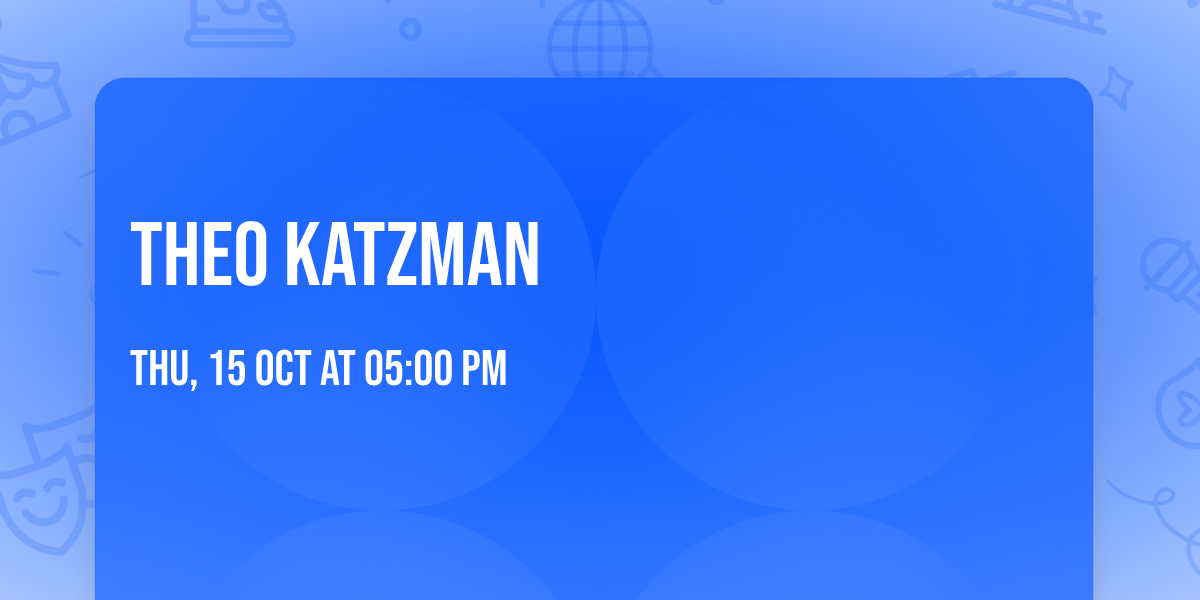 Theo Katzman