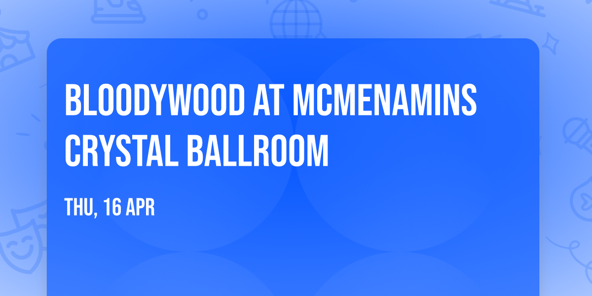 Bloodywood at McMenamins Crystal Ballroom