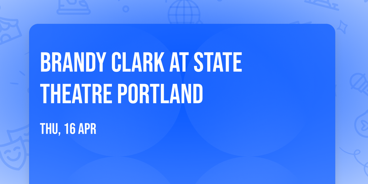 Brandy Clark at State Theatre Portland
