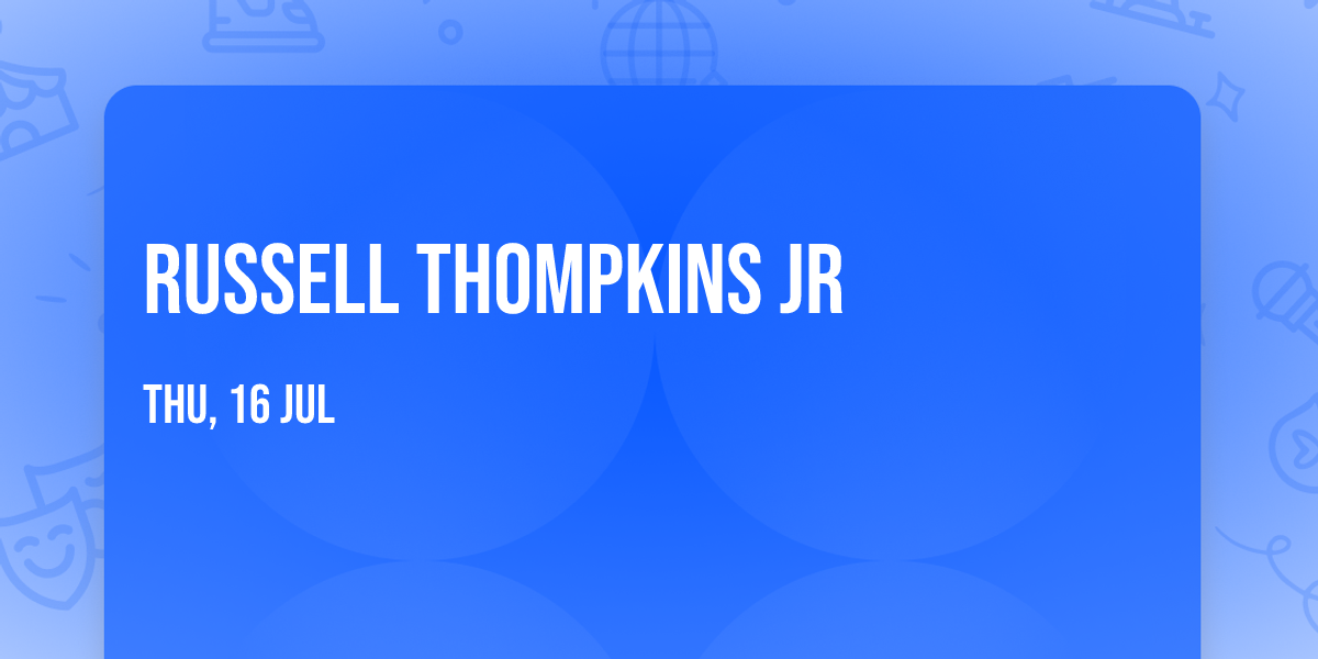 Russell Thompkins Jr