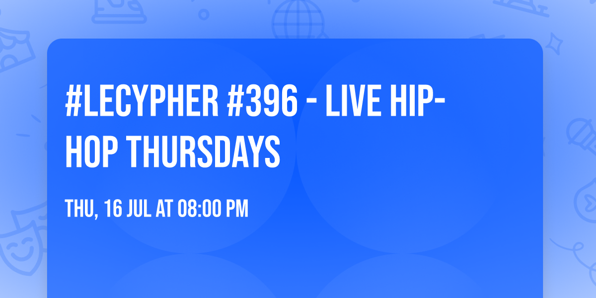 #LeCypher #396 - Live Hip-Hop Thursdays