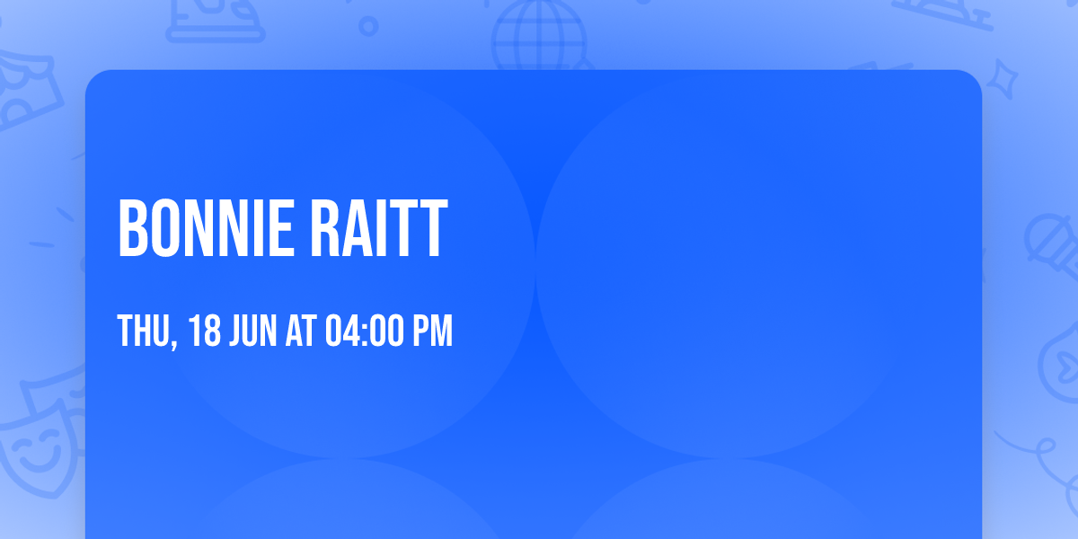 Bonnie Raitt