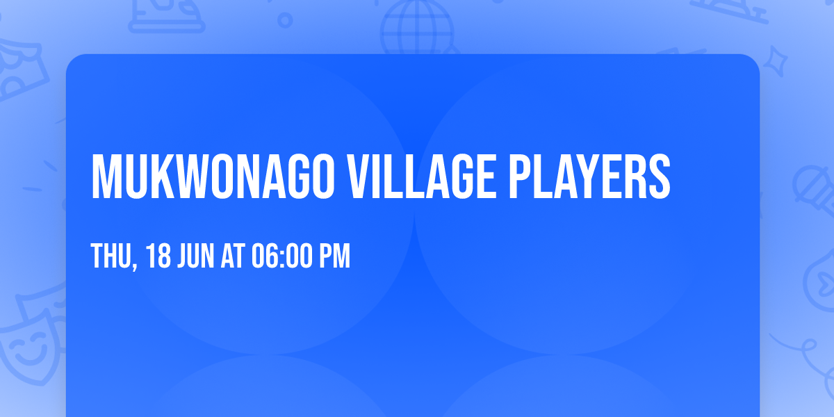 Mukwonago Village Players