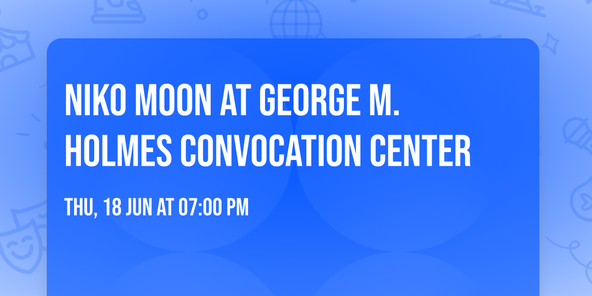 Niko Moon at George M. Holmes Convocation Center