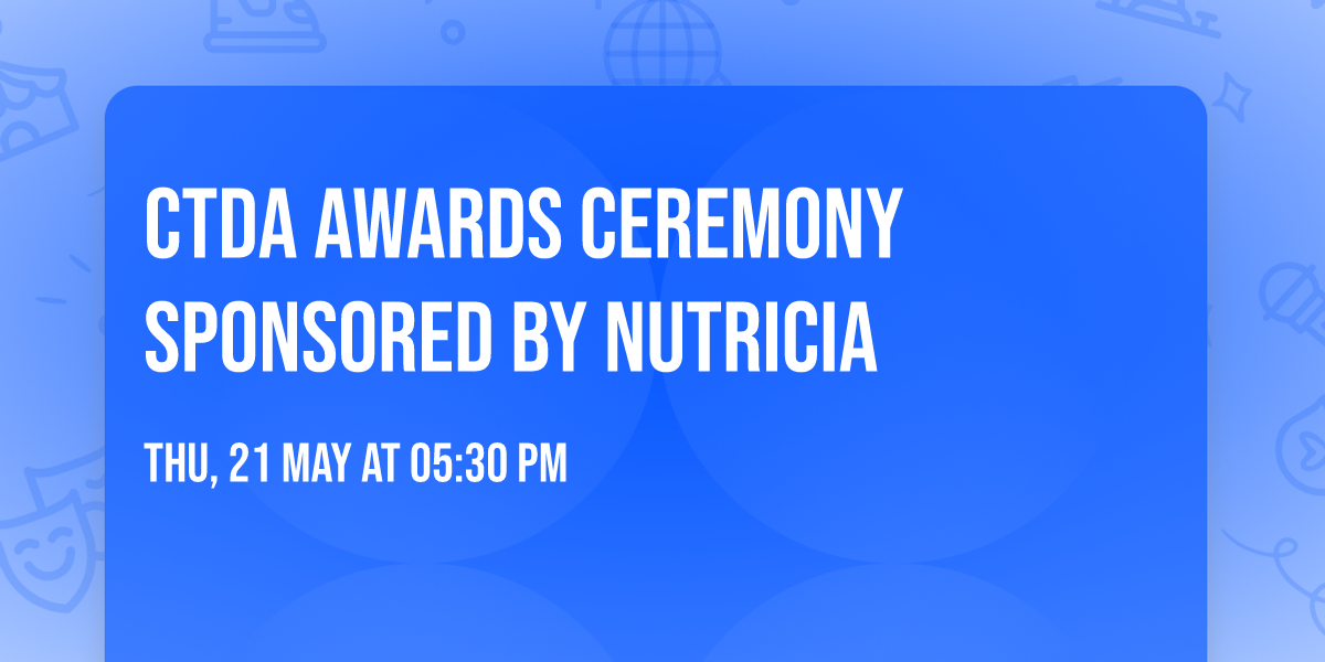 CTDA Awards Ceremony sponsored by Nutricia