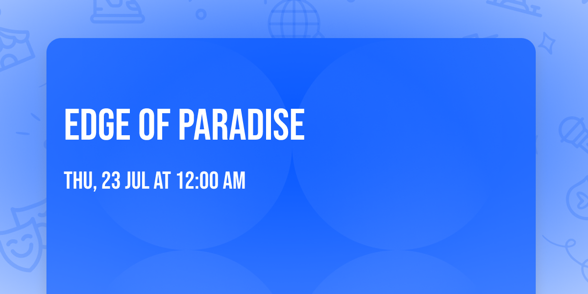 Edge of Paradise