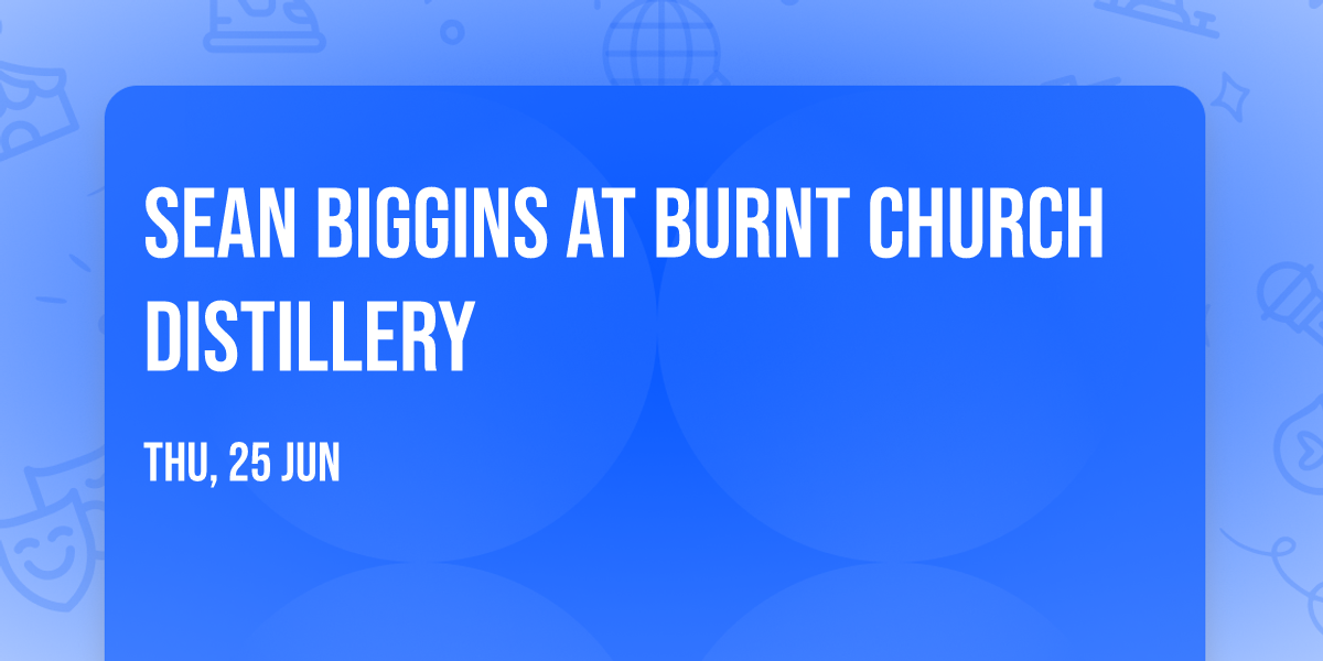 Sean Biggins at Burnt Church Distillery