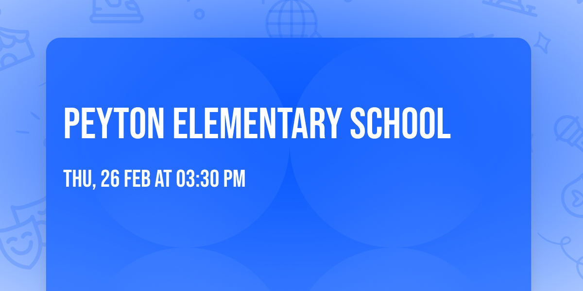 Peyton Elementary School