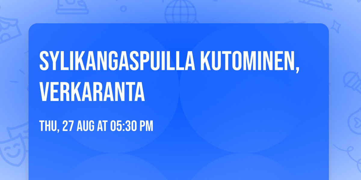 Sylikangaspuilla kutominen, Verkaranta