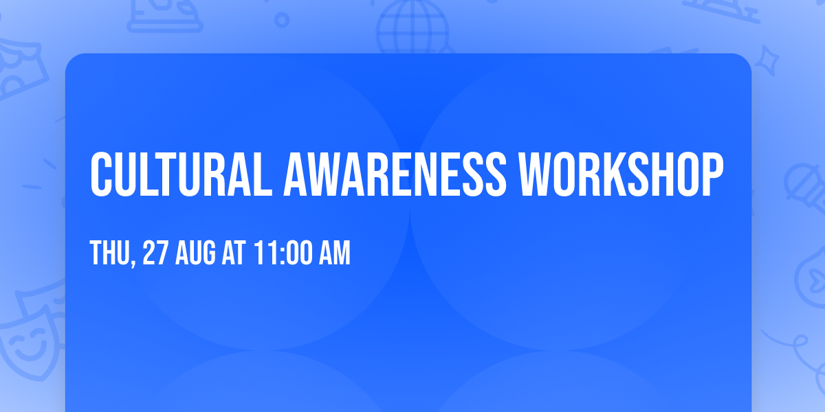 Cultural Awareness Workshop