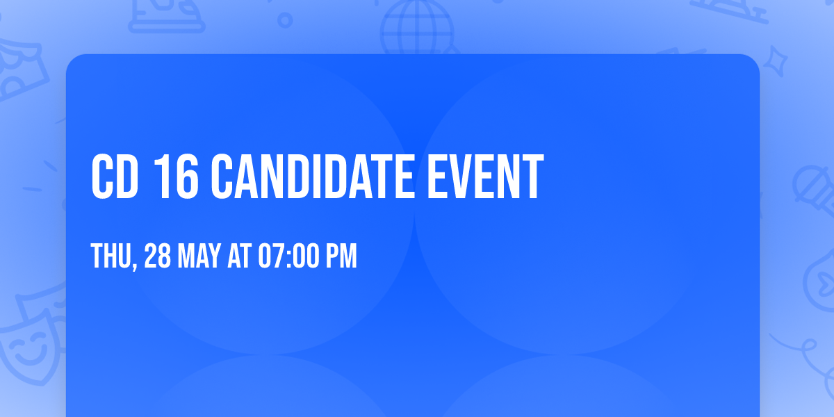 CD 16 candidate event