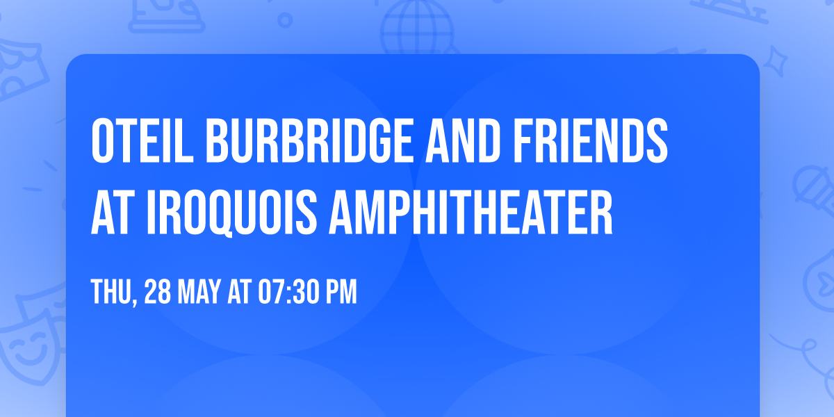Oteil Burbridge and Friends at Iroquois Amphitheater