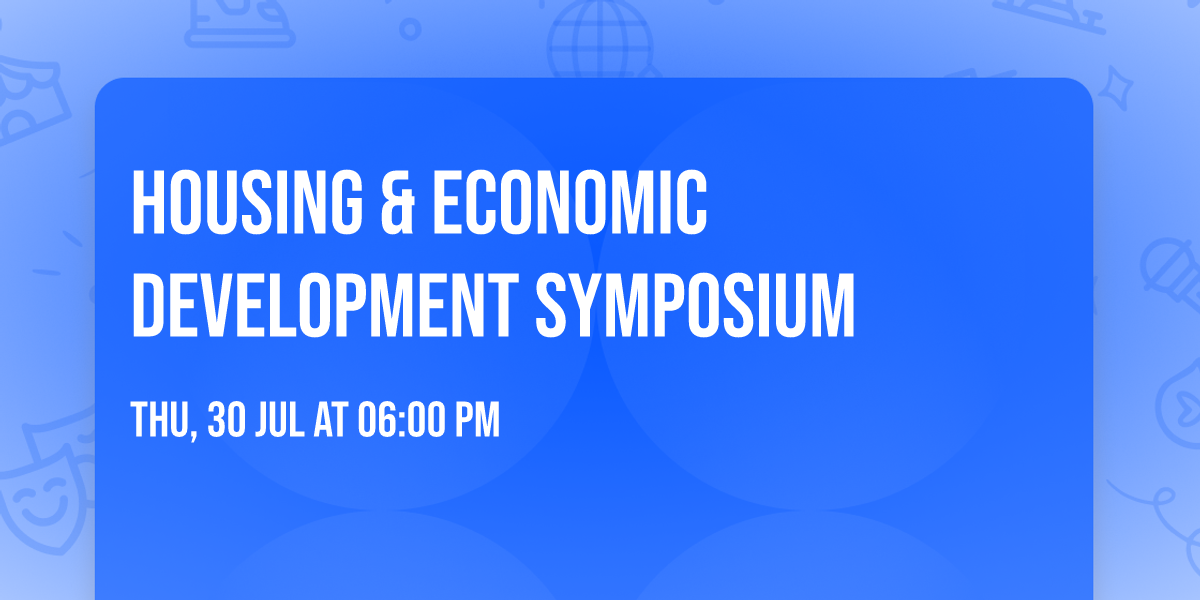 Housing & Economic Development Symposium