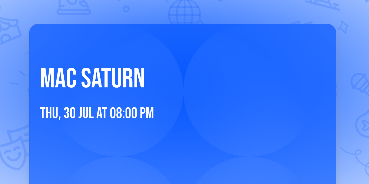 Mac Saturn