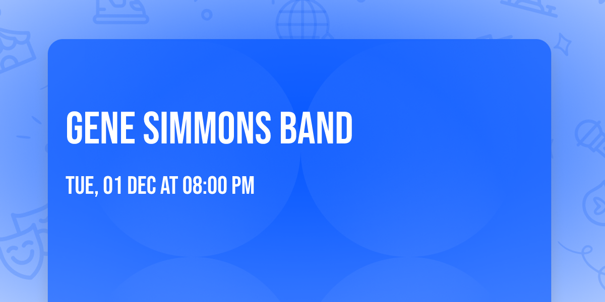 Gene Simmons Band