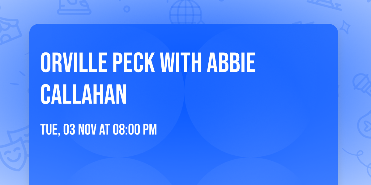 Orville Peck with Abbie Callahan