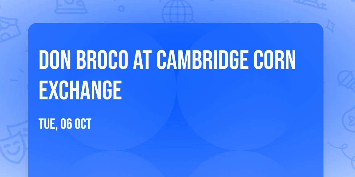 Don Broco at Cambridge Corn Exchange