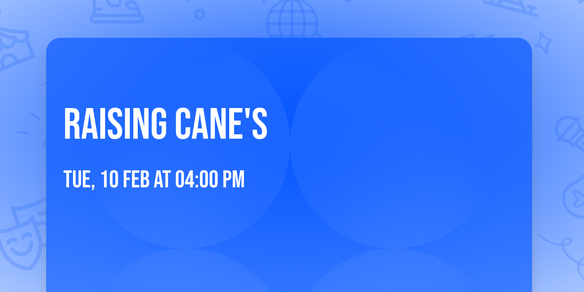 Raising Cane's