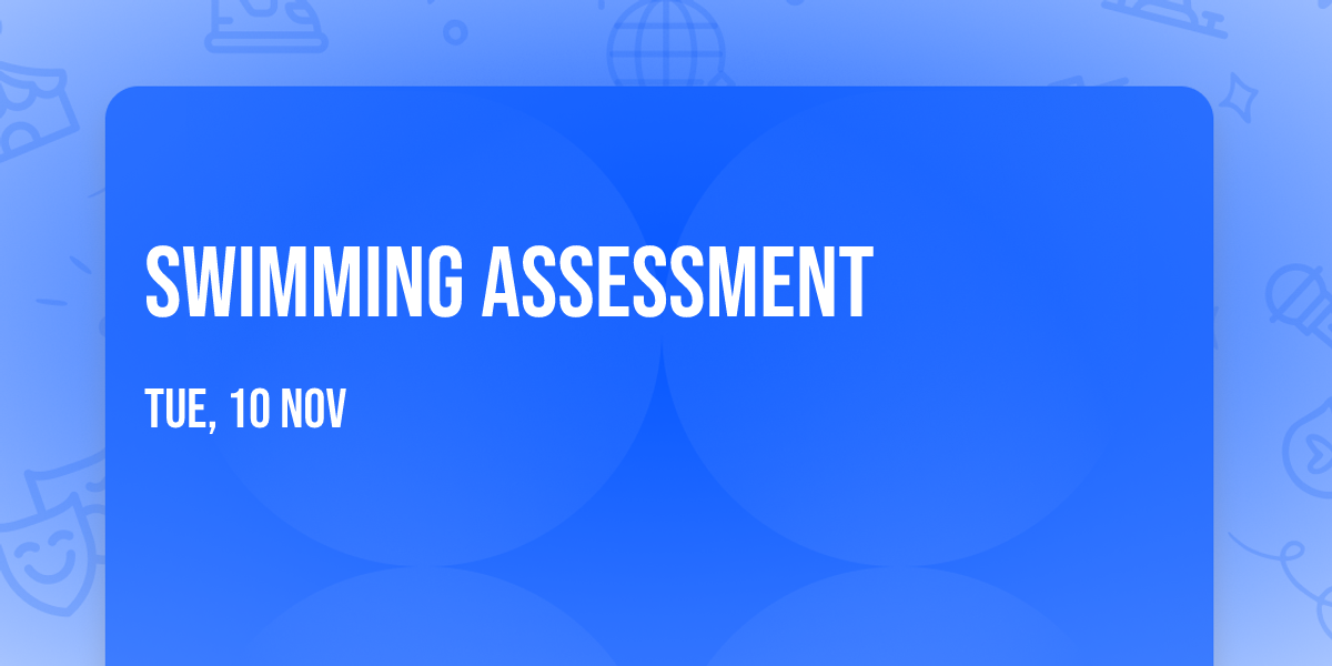 Swimming Assessment