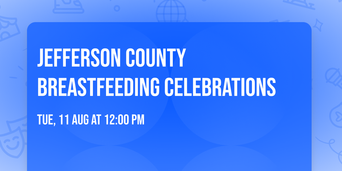 Jefferson County Breastfeeding Celebrations