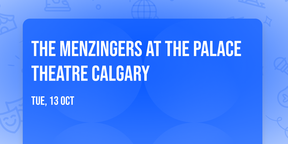 The Menzingers at The Palace Theatre Calgary