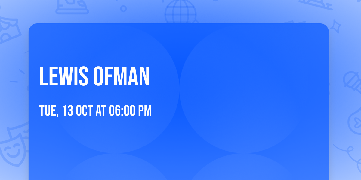 Lewis OfMan