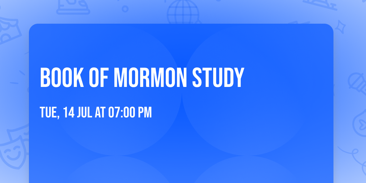 Book of Mormon Study