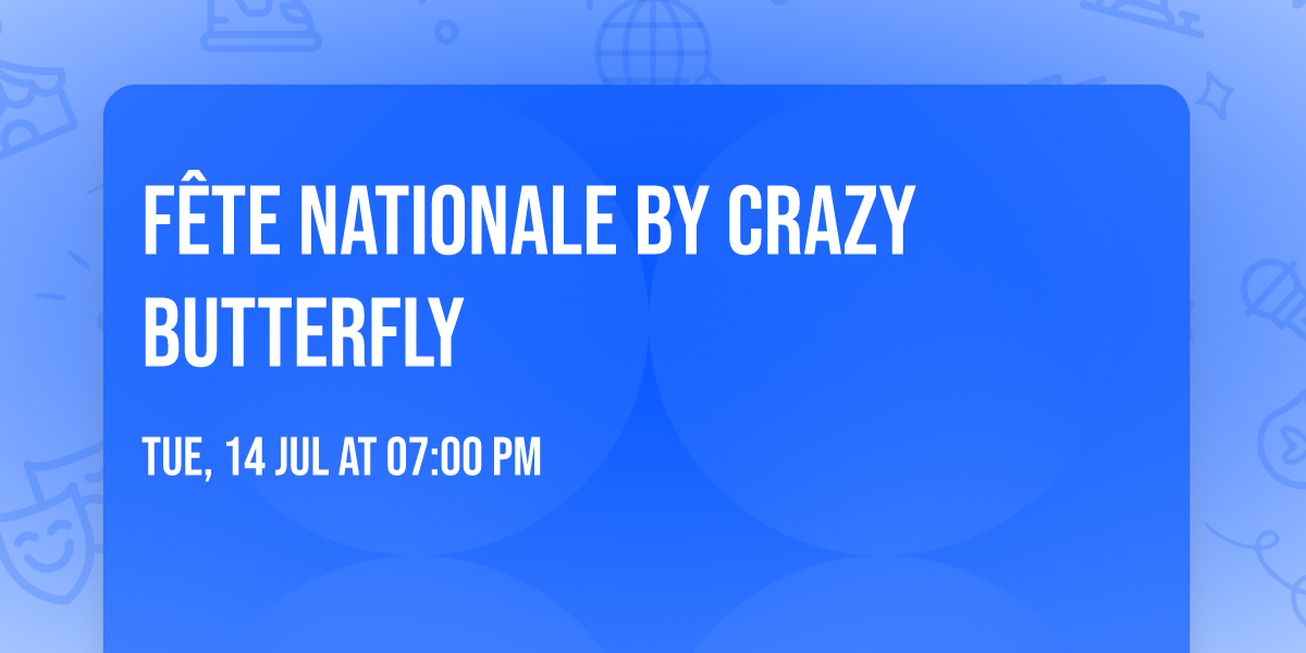 F\u00eate nationale by Crazy Butterfly \ud83e\udd8b\ud83d\udc9a\ud83e\ude77