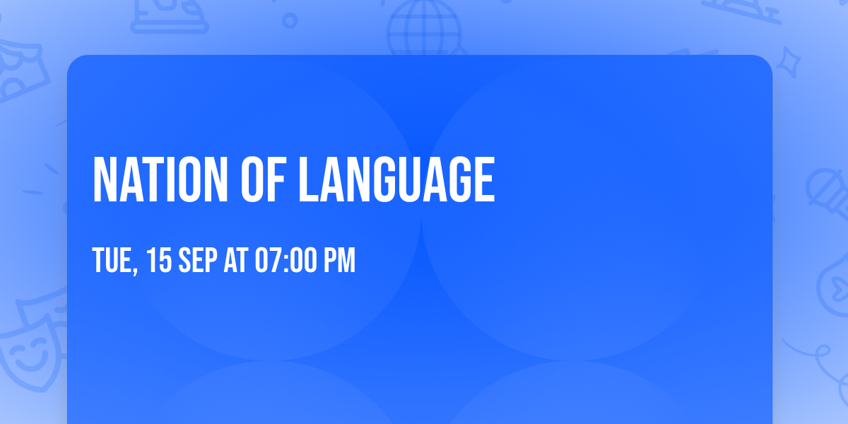 Nation of Language
