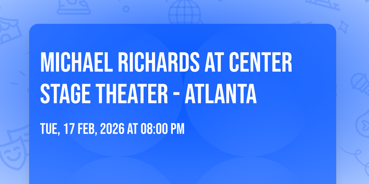 Michael Richards at Center Stage Theater - Atlanta
