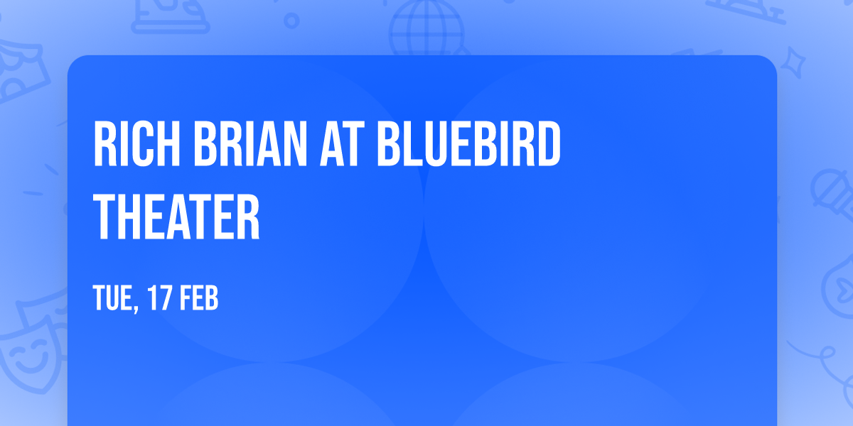 Rich Brian at Bluebird Theater