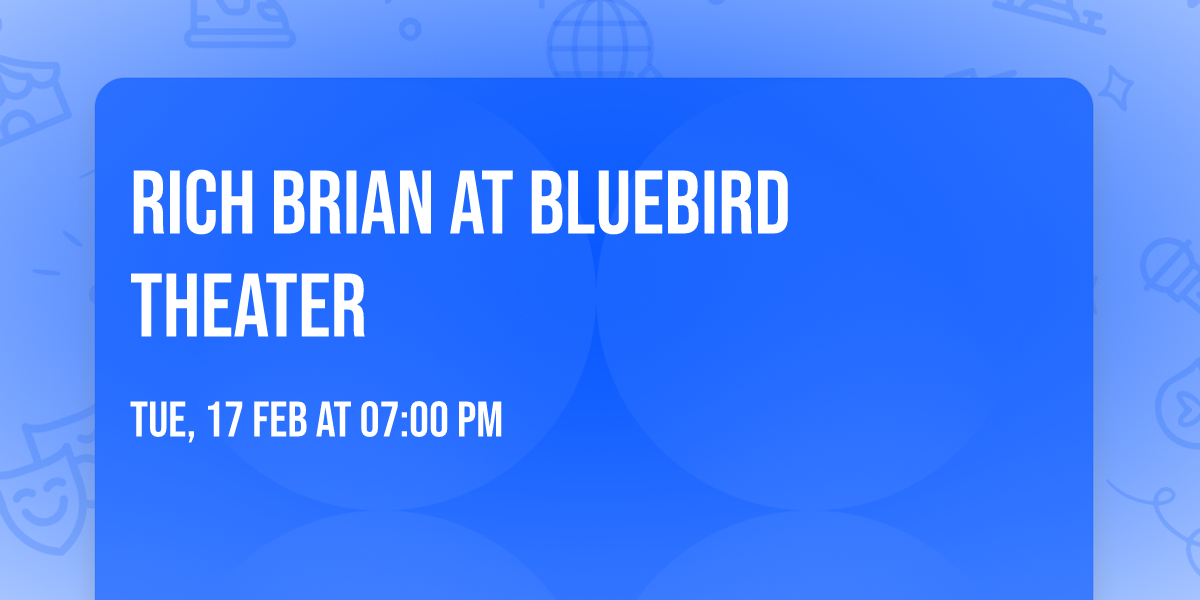 Rich Brian at Bluebird Theater
