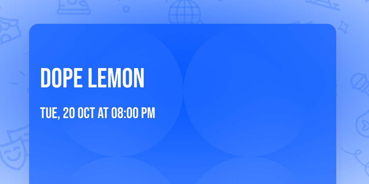 Dope Lemon