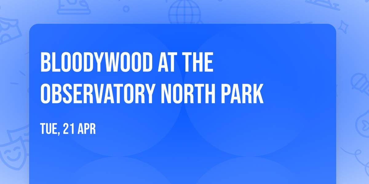 Bloodywood at The Observatory North Park