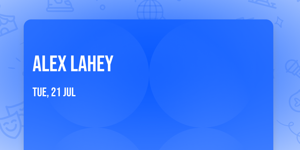 Alex Lahey