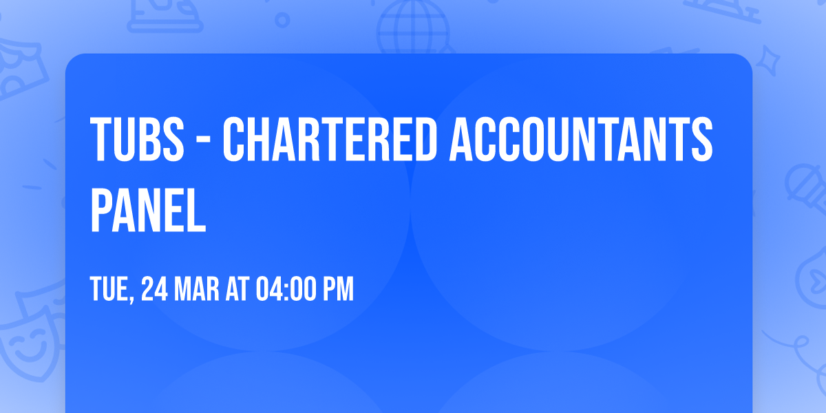 TUBS - Chartered Accountants Panel