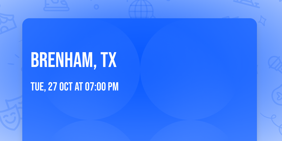 Brenham, TX