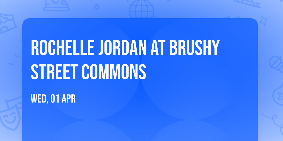 Rochelle Jordan at Brushy Street Commons