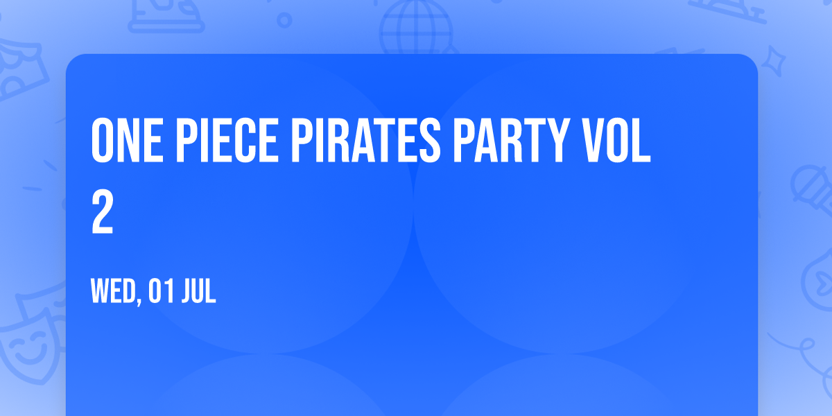 One Piece Pirates Party Vol 2