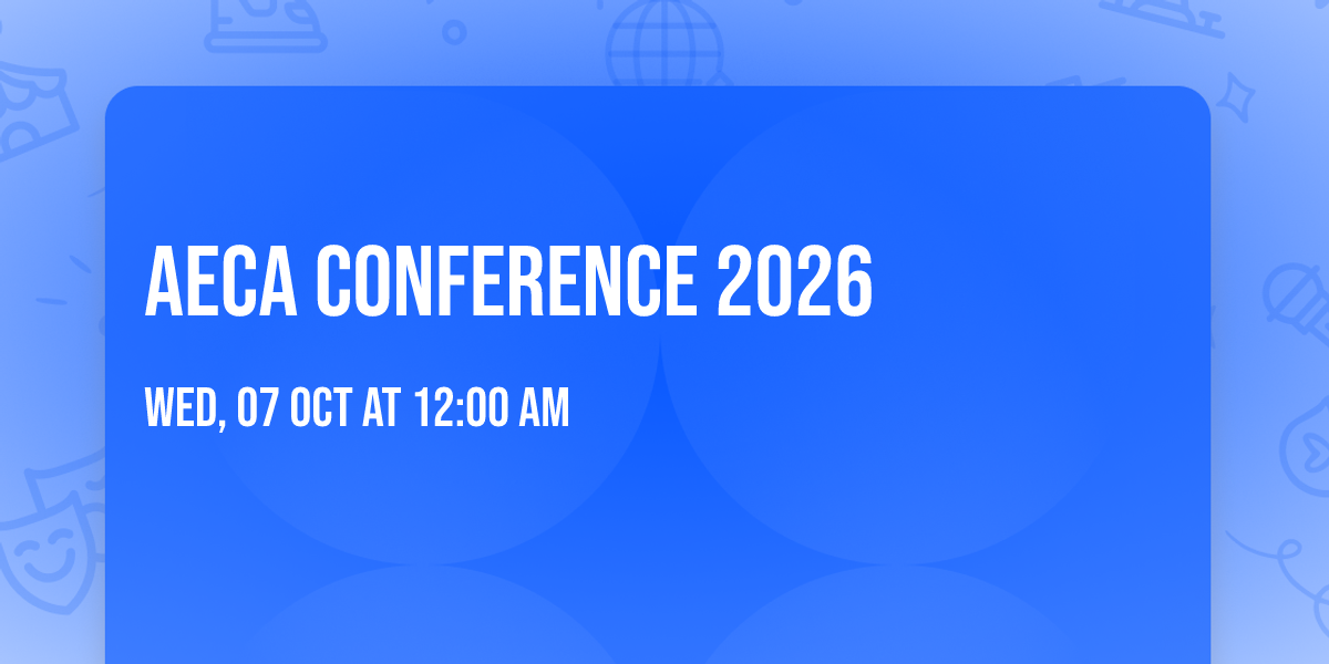 AECA Conference 2026
