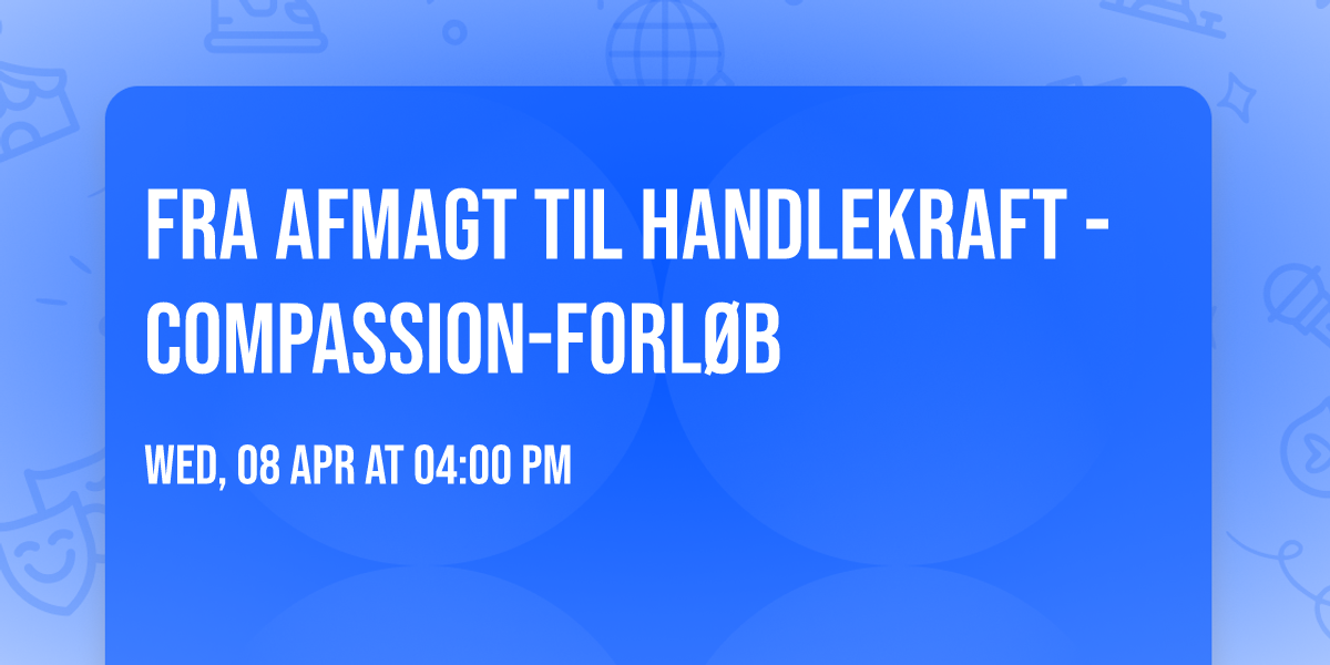 Fra afmagt til handlekraft - compassion-forl\u00f8b
