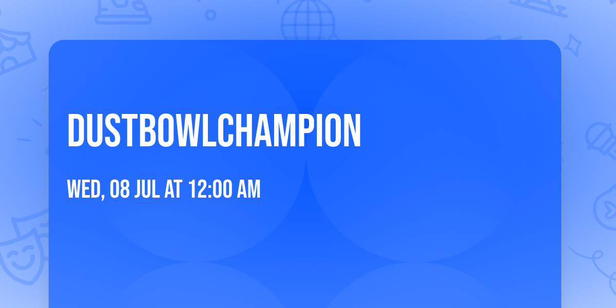 DustBowlChampion