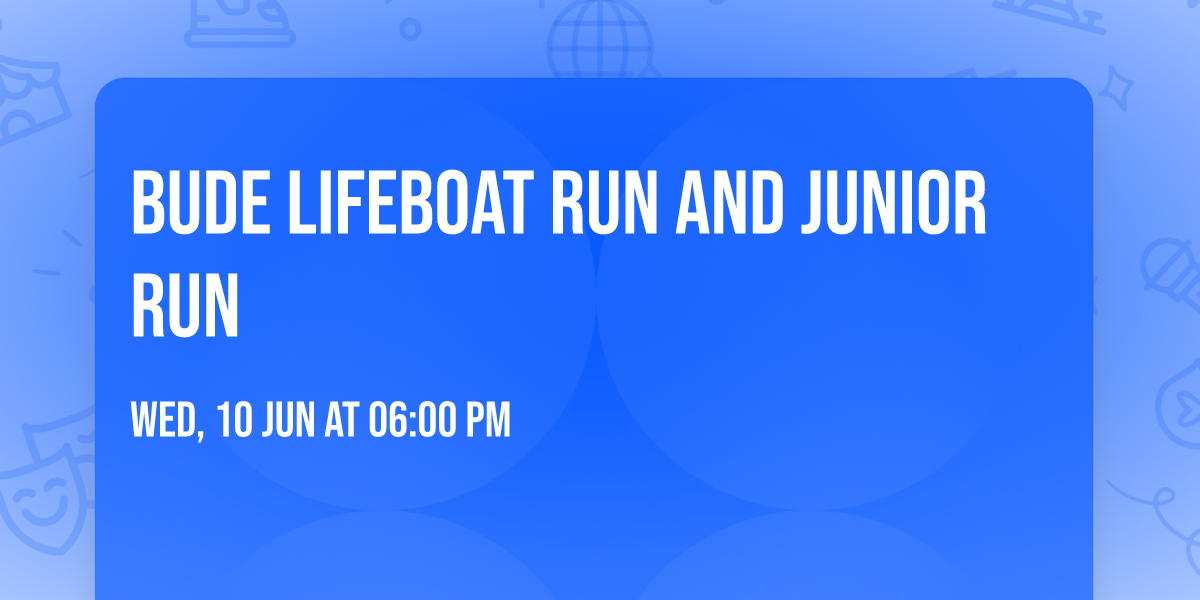 Bude Lifeboat Run and Junior Run