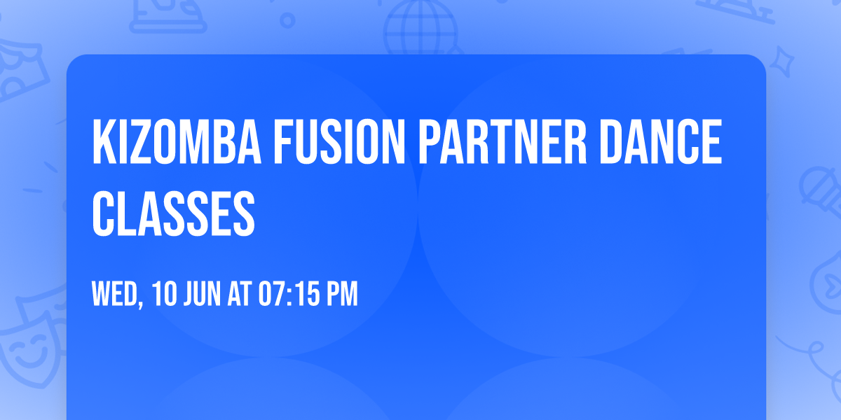 Kizomba Fusion Partner Dance Classes