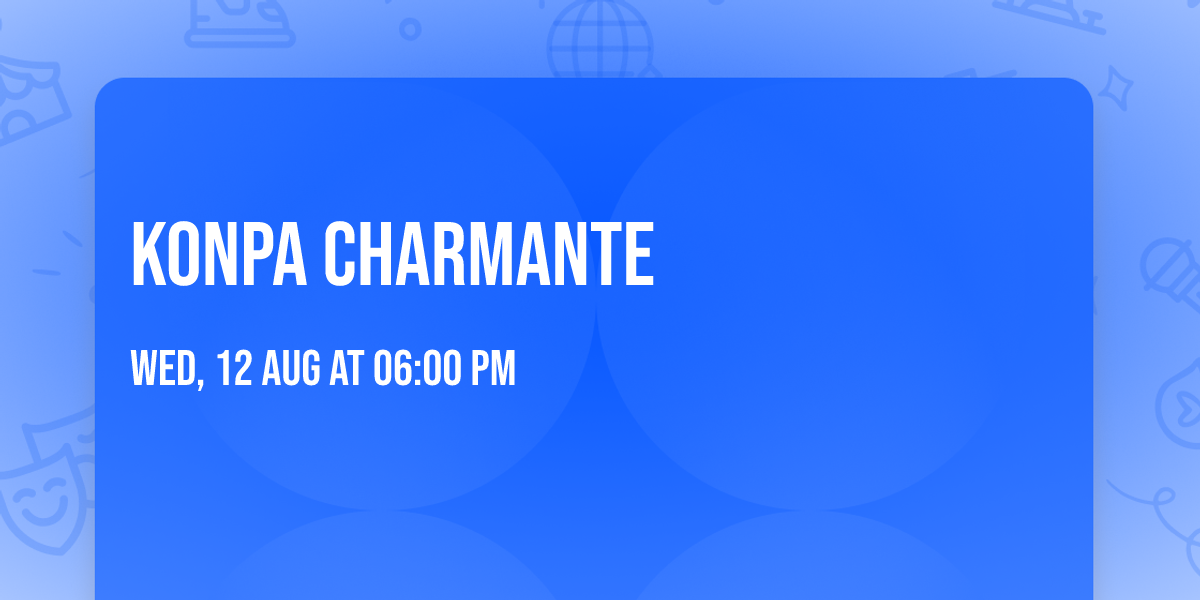 Konpa Charmante 