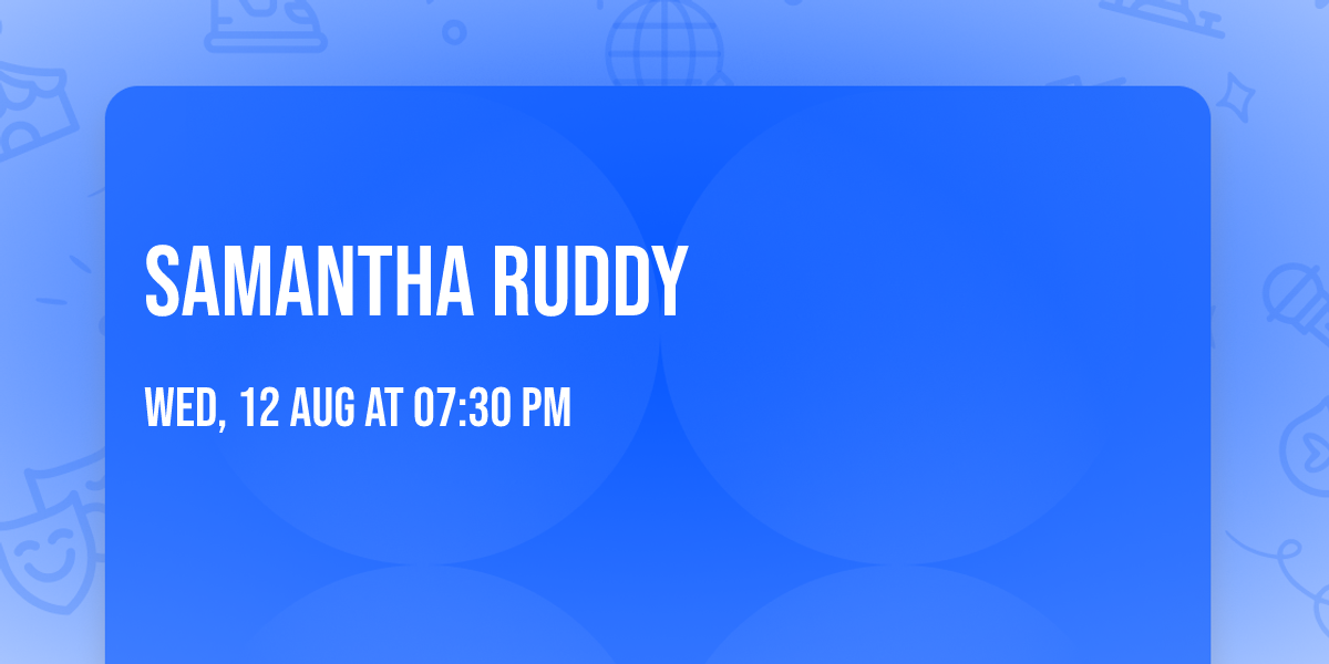 Samantha Ruddy