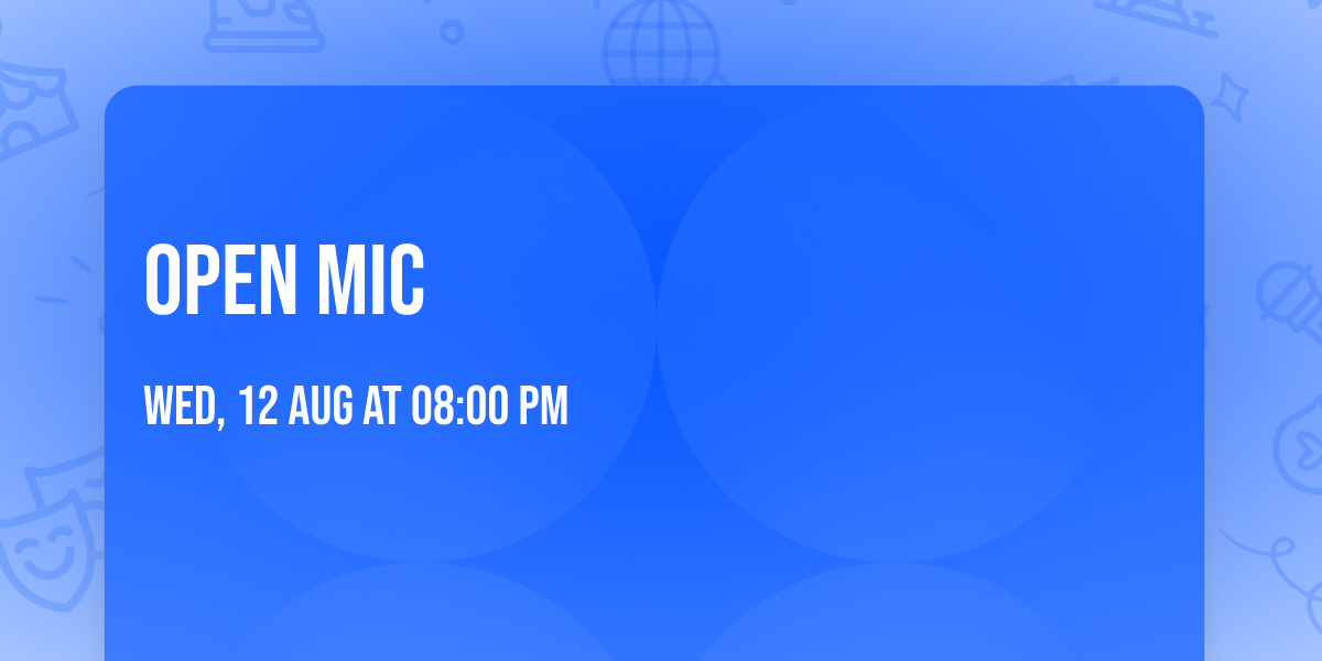 Open Mic