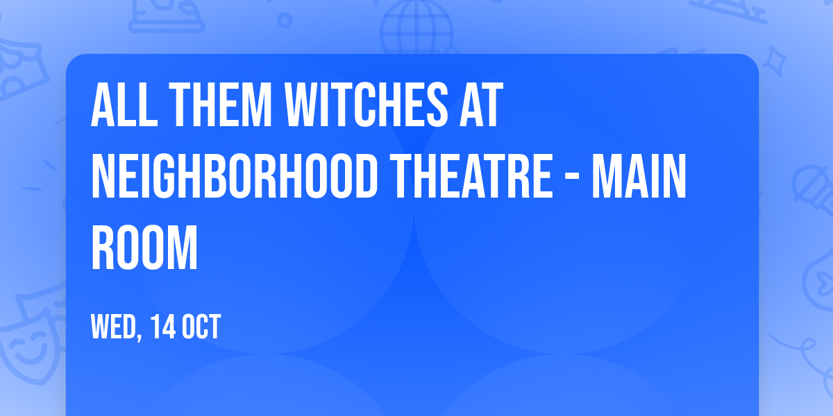 All Them Witches at Neighborhood Theatre - Main Room