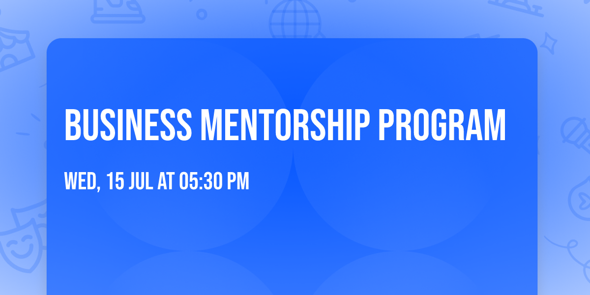 Business Mentorship Program 