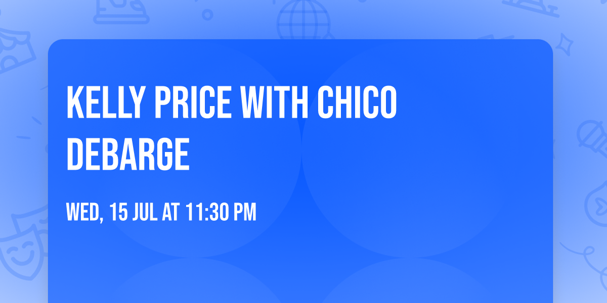 Kelly Price with Chico DeBarge